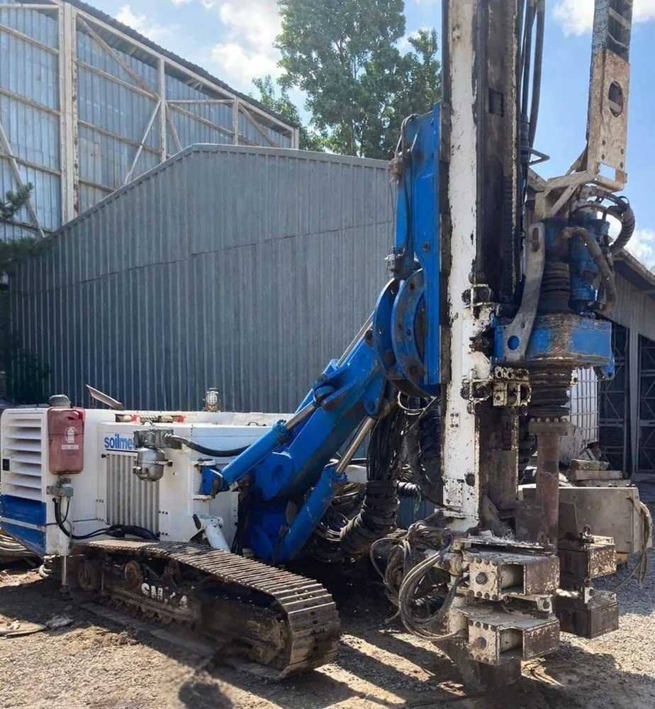Soilmec SM-14 při práci